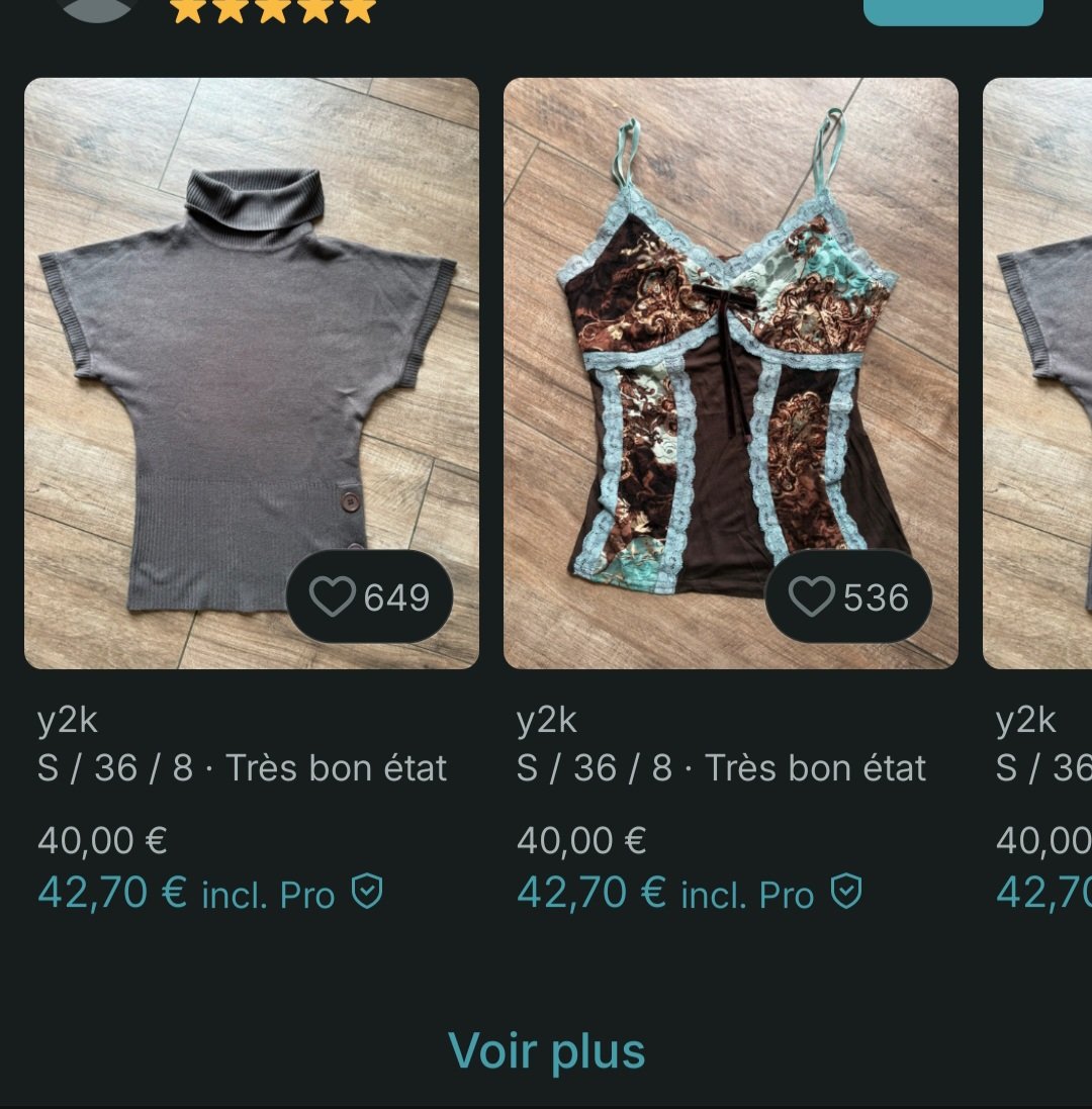 lenx_69's tweet photo. Je déteste ce qu'est devenu vinted https://t.co/m06tAVlt9B