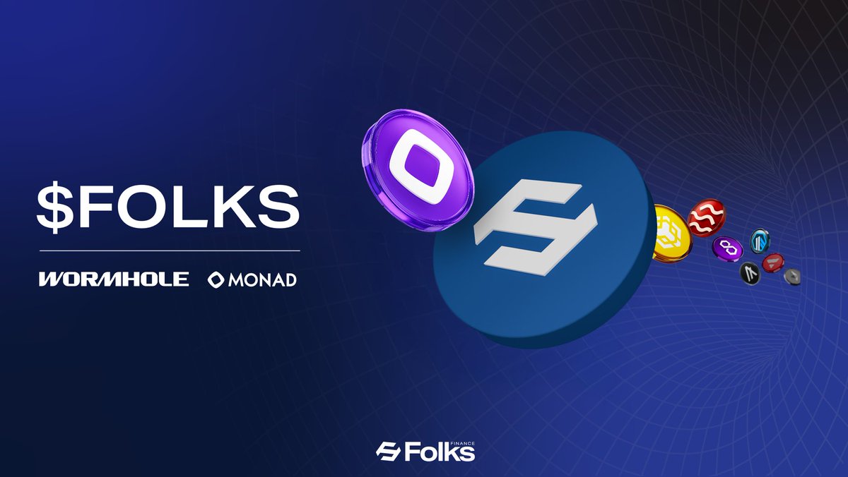 Wisdomscooper's tweet image. This was a BIG move for @FolksFinance 🔁→ @Monad 🟣  
And it wasn’t just a basic bridge flex ,it was powered by @wormhole NTT, and the setup was chef’s kiss. FOLKS officially went truly cross-chain not as wrapped copies or ghost versions. We’re talking Native Multi Chain token…