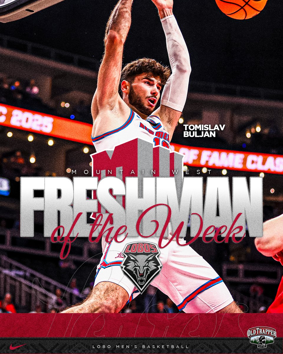 𝙈𝙤𝙪𝙣𝙩𝙖𝙞𝙣 𝙒𝙚𝙨𝙩 𝙁𝙧𝙚𝙨𝙝𝙢𝙖𝙣 𝙤𝙛 𝙩𝙝𝙚 𝙒𝙚𝙚𝙠 🇭🇷🫡

#GoLobos