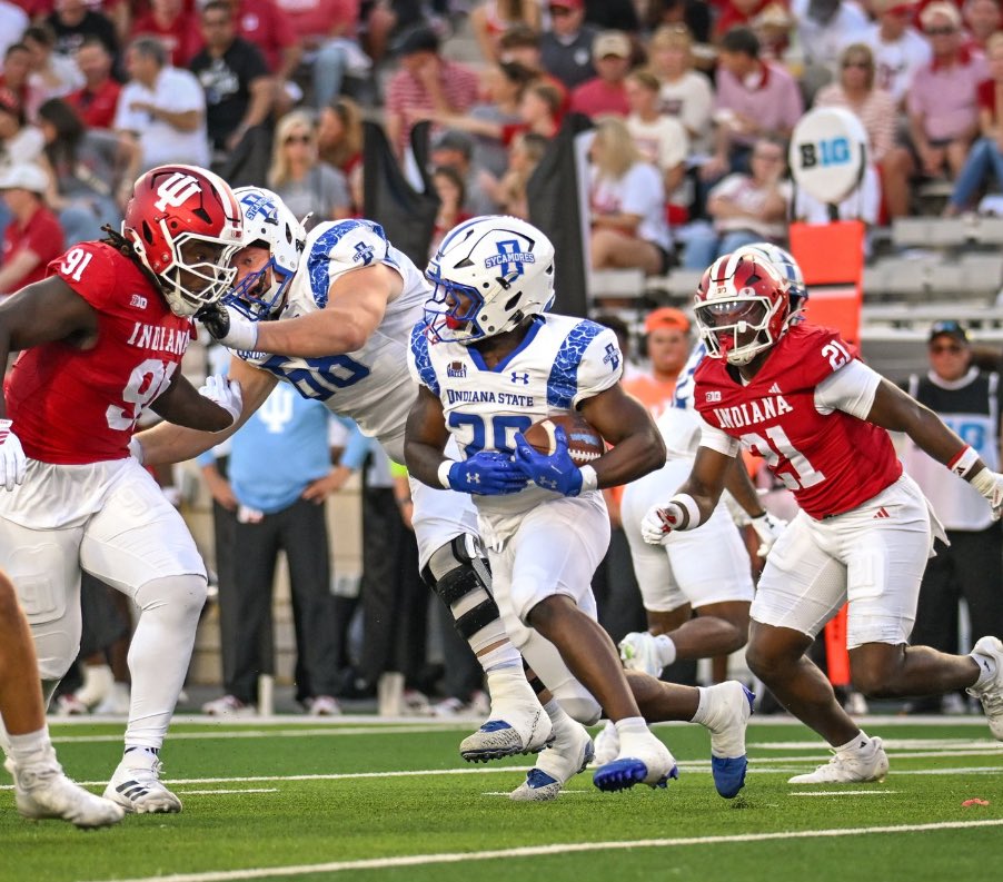 Blessed to receive an offer from Indiana State <a href="/CoachOverton_/">Tito Overton</a>