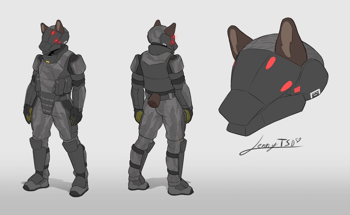 Male armor design CM