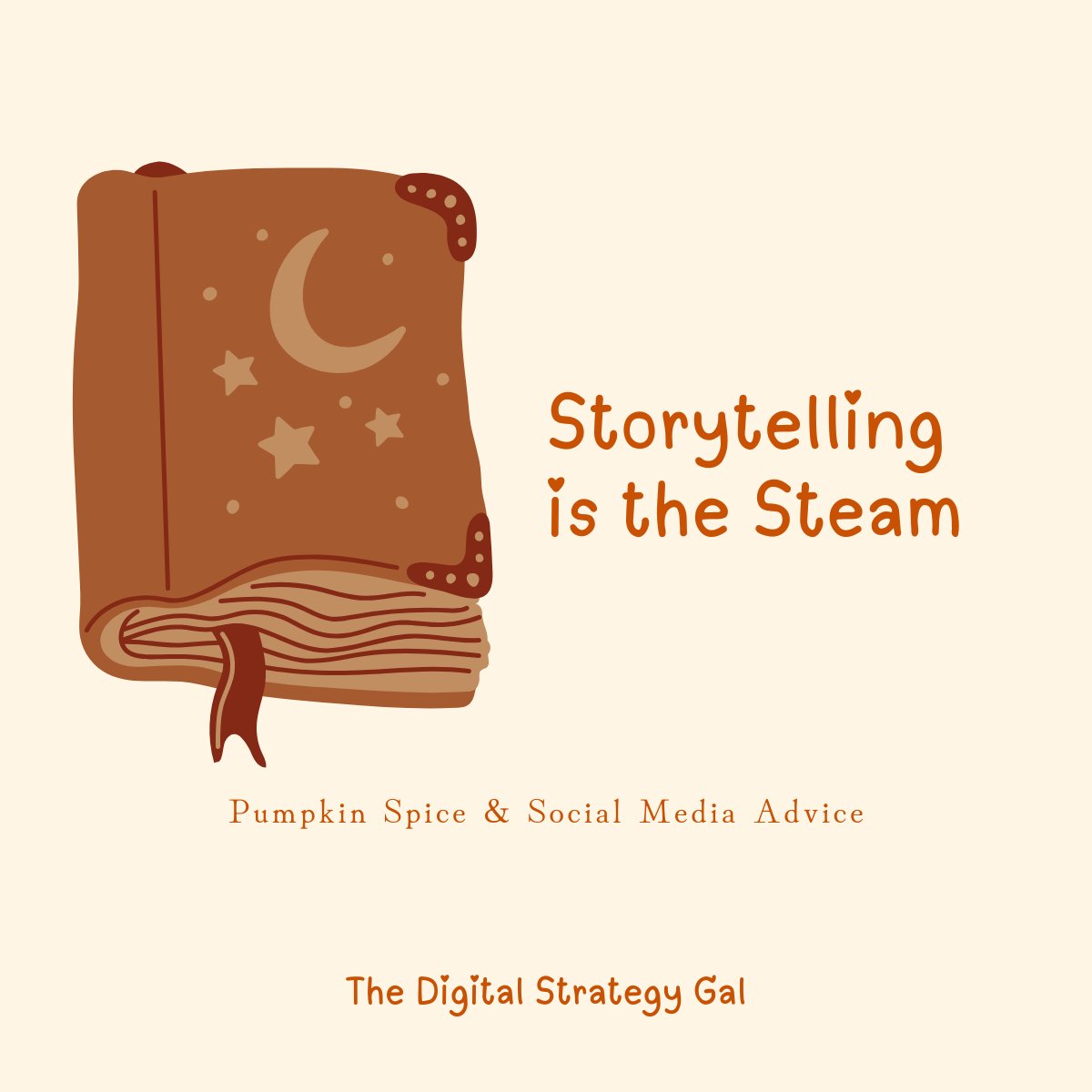 theDSGal's tweet photo. 🍂 Pumpkin spice has a recipe and so does social media success 🤩
#pumpkinspiceandstrategy #fallvibes #fallmarketing #contentcreation #staytopofmind #cozycontent #virtualassistantjourney #onlinepresence #digitalstrategygal #workhardbekind #thedigitalstrategygal #theDSGal https://t.co/JClsDvZ8u7