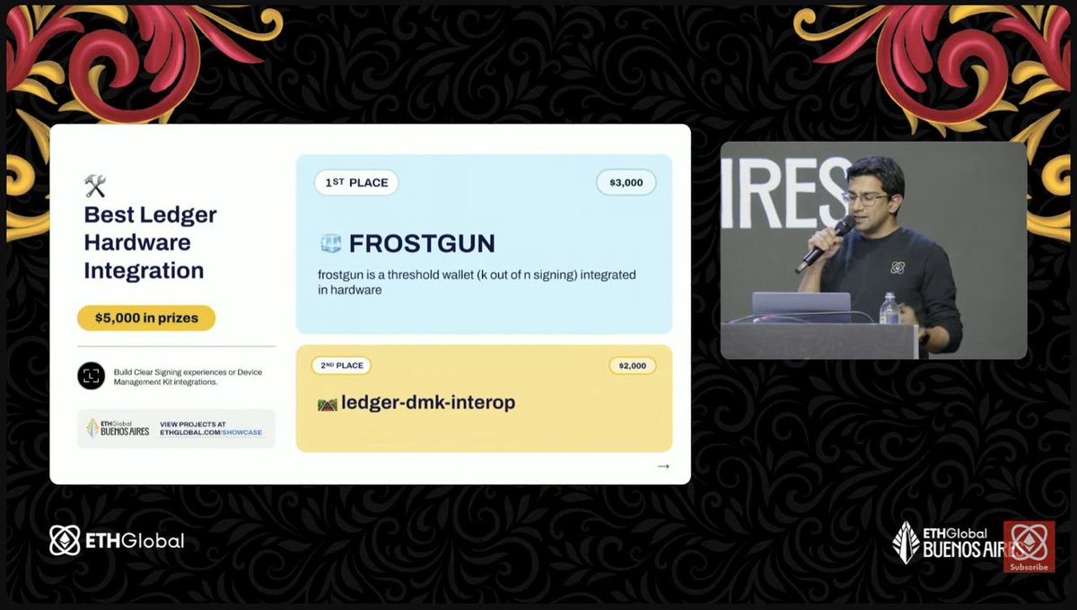 Eth_Enugu's tweet image. Our @Eth_Enugu community members didn’t just go to Devconnect, they made us proud!!!! 💰🚀🧨

Congratulations to @code_z2, @DruxAMB, and @thecyberverse1 — for winning multiple tracks at the @ETHGlobal Buenos Aires Hackathon🔥🔥.

Their projects - earned a combined prize of…