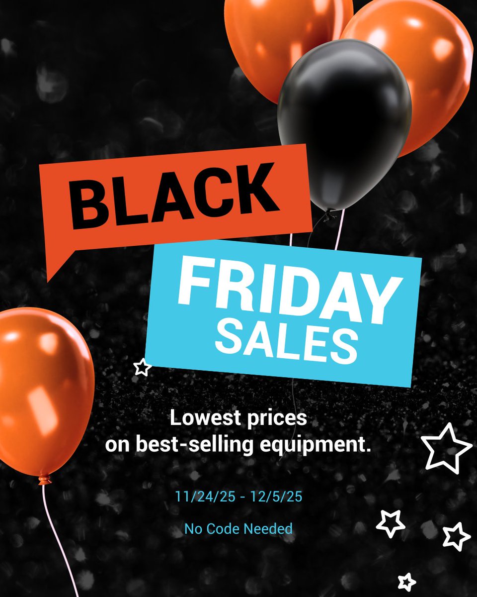 🎉 𝐁𝐥𝐚𝐜𝐤 𝐅𝐫𝐢𝐝𝐚𝐲 𝐬𝐭𝐚𝐫𝐭𝐬 𝐓𝐎𝐃𝐀𝐘!

Get the lowest prices of the year on our best-selling cleaning equipment — no code needed. Prices valid 11/24/25 – 12/5/25.

🧹 Sweep up the Black Friday specials: bit.ly/46npeO1