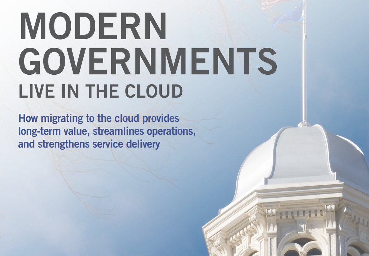 tylertech's tweet image. Learn how governments are aligning people, processes and technology to reduce technical debt, enable AI and improve the resident experience. It’s time to build resilient operations. 

📰Download the Modern Governments Live in the Cloud e-book: