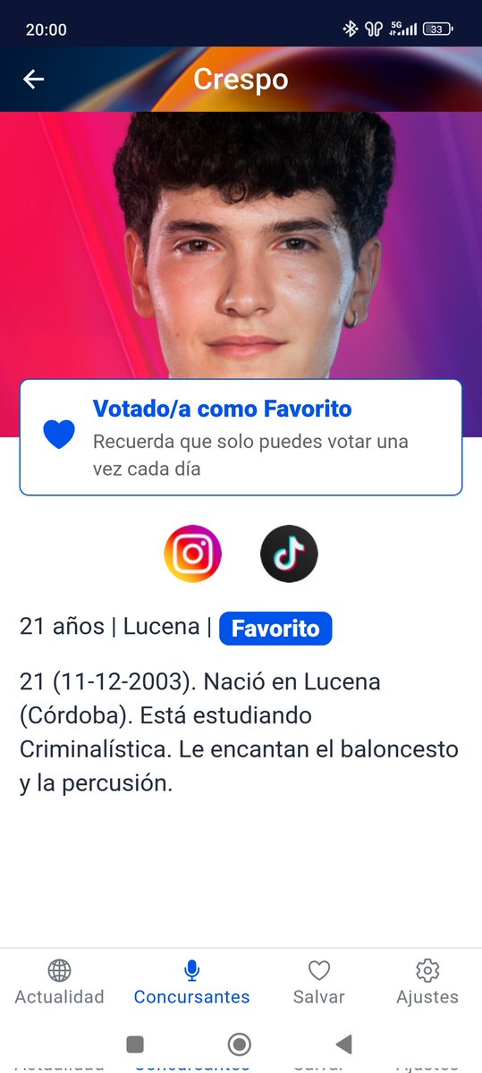 Gonxis94's tweet photo. Los últimos votos antes de la gala de hoy 🤭
#OTGala10 #OTDirecto24N #OTDirecto24Nov https://t.co/4V7bZlvIL3