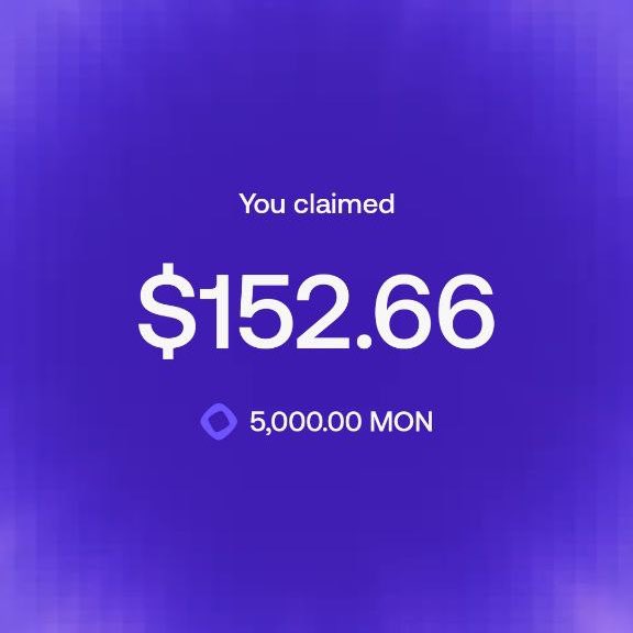 Just got a free 5k $MON simply by using fomo. 

Judging by the way <a href="/tryfomo/">fomo</a> team moves I could see them pulling a hl type of airdrop for early adopters, purely speculation but I will continue to use the greatest app this cycle has seen. 

fomo.family/r/DNS_ERR