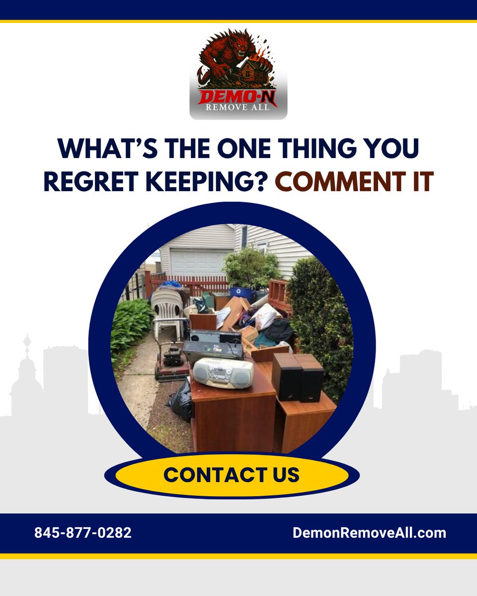 demonremov10604's tweet image. When time matters, we deliver fast, reliable demolition &amp;amp; cleanout service.
Your space, cleared without delay.

Proudly serving Orange County, New York
📞 845-877-0282 | 🌐 DemonRemoveAll.com

#FastService #CleanoutProfessionals #DemolitionNY #JunkRemovalNY