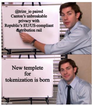 KajMuller's tweet image. T-RIZE just set the new RWA standard: First new-construction real estate equity deal just landed on Canton.
@trize_io paired Canton’s unbreakable privacy with Republic’s EU/US-compliant distribution rails one seamless,institutional stack.  Follow
@trize_io

#TRizer #RWAs #RIZEUP