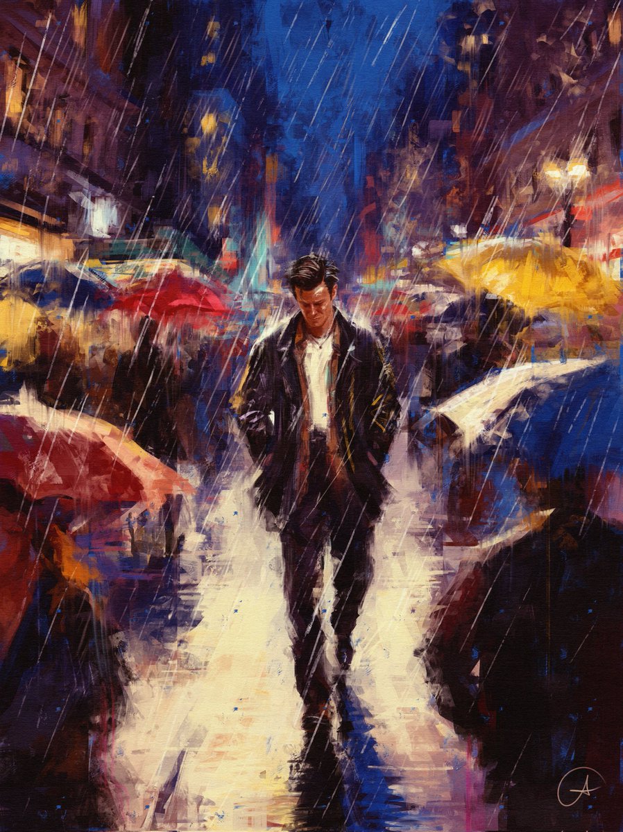 "weathered" (because umbrellas are for people with hope) #sketch  #maxpayne