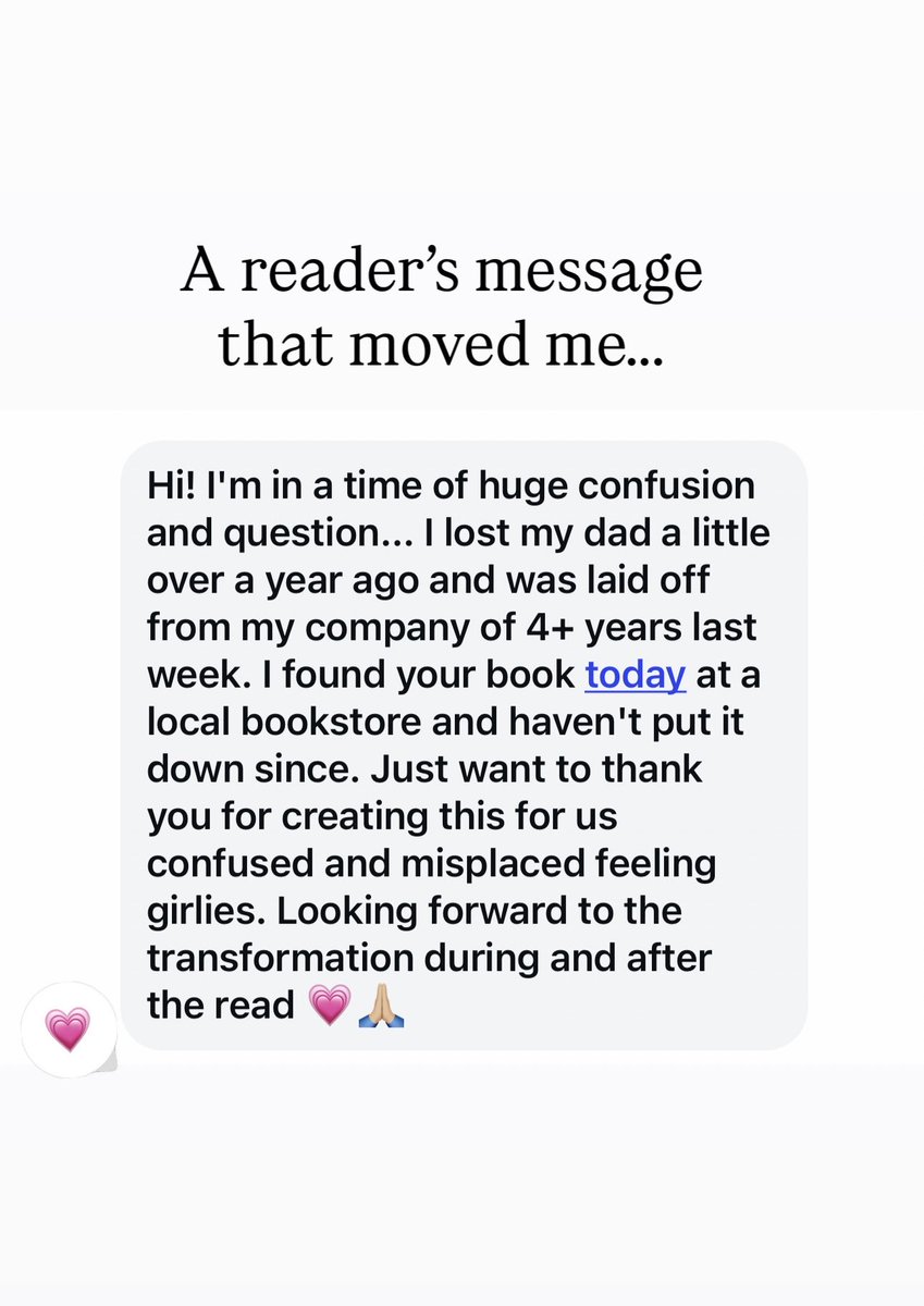 ConfusedGirlLA's tweet photo. Some messages stay with you in the best way. I asked her if I could share this and she said yes, so I kept it anonymous, but her words truly moved me. https://t.co/HTW1HyGyAO