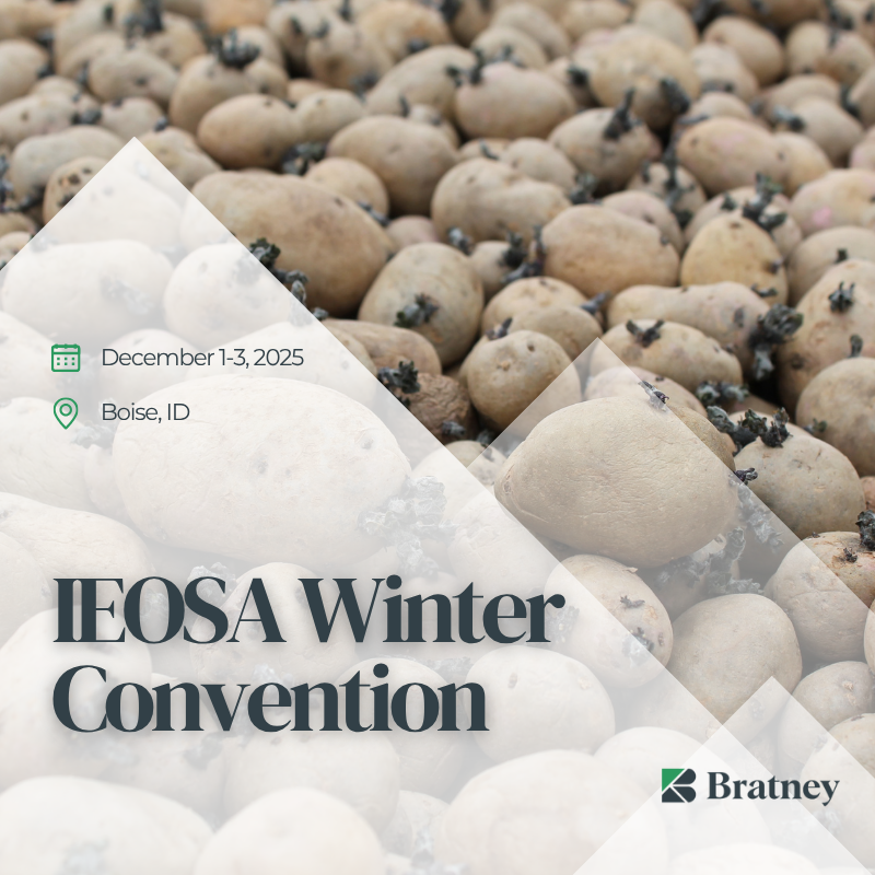 Bratney will be at IEOSA's Winter Convention in Boise Dec 1-3. It's a Futurama year – bigger show, more connections. If you're going, let's connect while we're there.
#IEOSA #SeedIndustry #Futurama2025