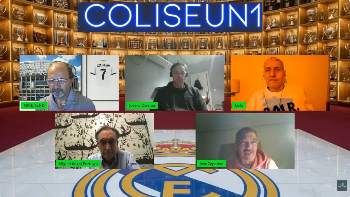 halamadrid123's tweet image. youtube.com/live/UBUy3AFPj…  Hoy Tuvimos TERTULIA &quot;PRO&quot;  para analizar el Partido del REAL MADRID ANTE EL ELCHE CON; @COTOMATAMOROS_1 @maportugal55
CHINO ZAPATERA  Y JOSE LUIS DIEZMA CANTERANO DEL REAL MADRID Y PORTERO DEL BETIS Y CELTA EN PRIMERA DIVISION;