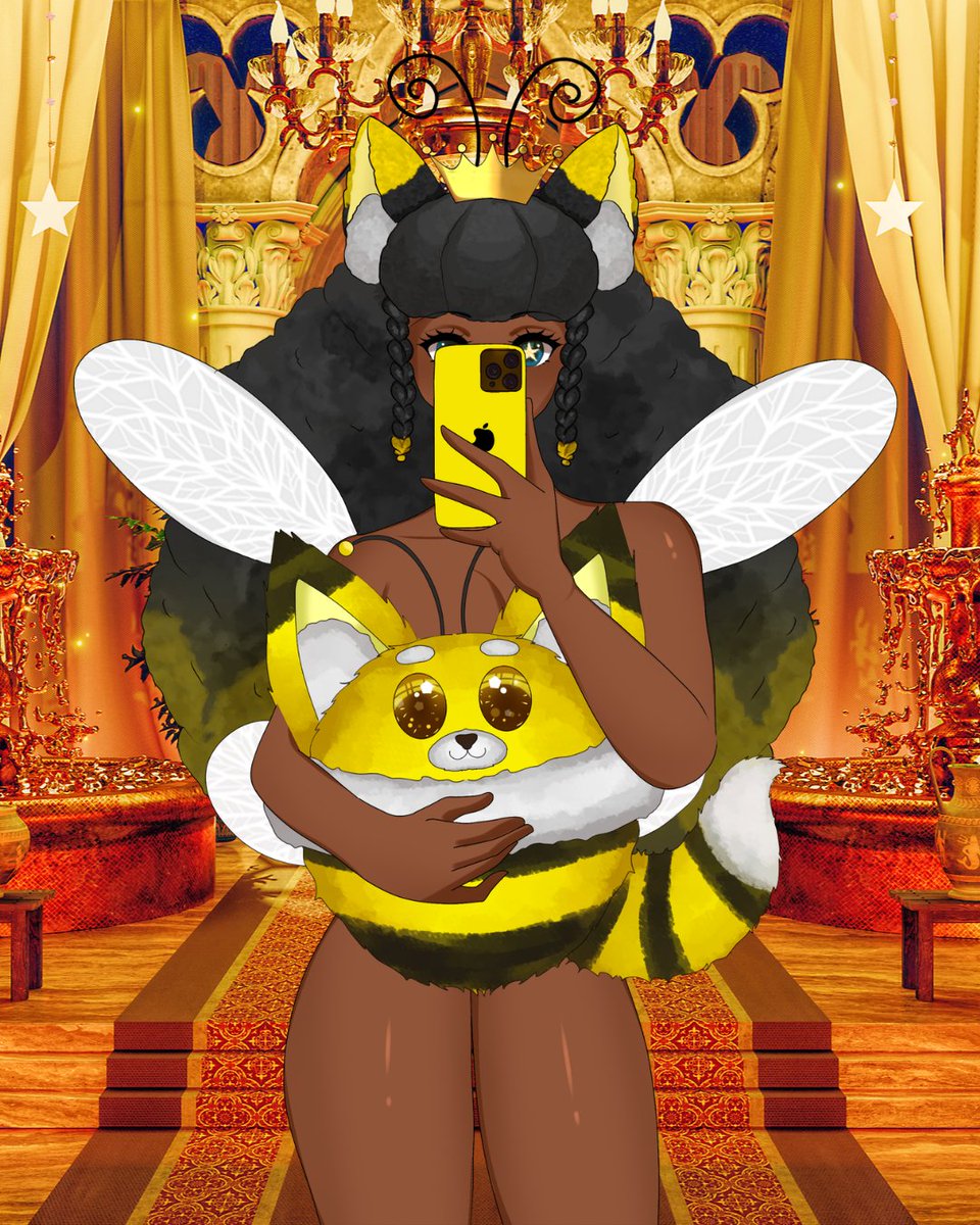 🦊🐝Beeatrix Vixen🦊🐝 Fox Bee Vtuber tweet media