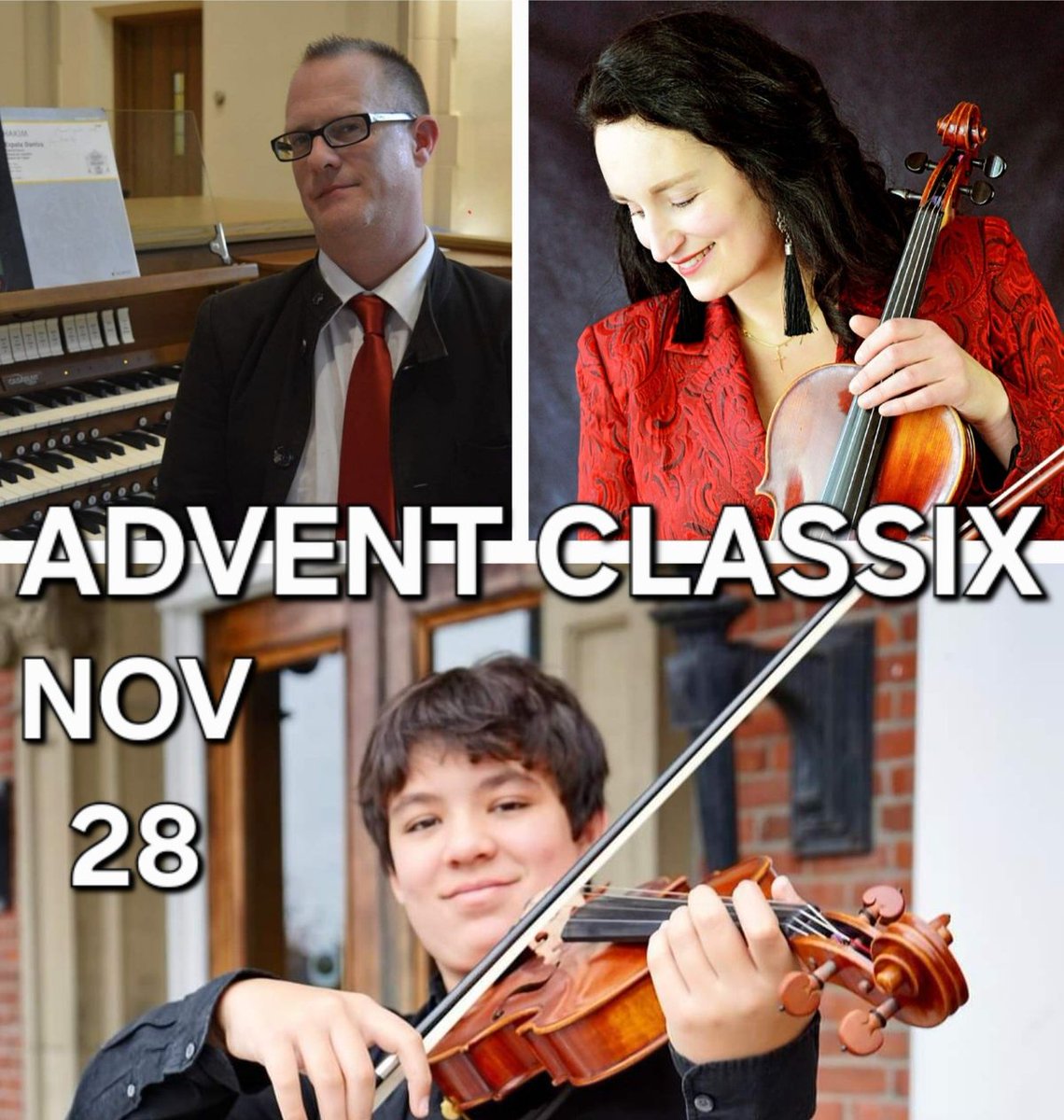 ADVENT CLASSIX ORGAN &amp;  VIOLA FREE CONCERT -  nouzie.com/advent-classix… Experience the warmth of the Advent season through beautiful melodies and rich harmonies.