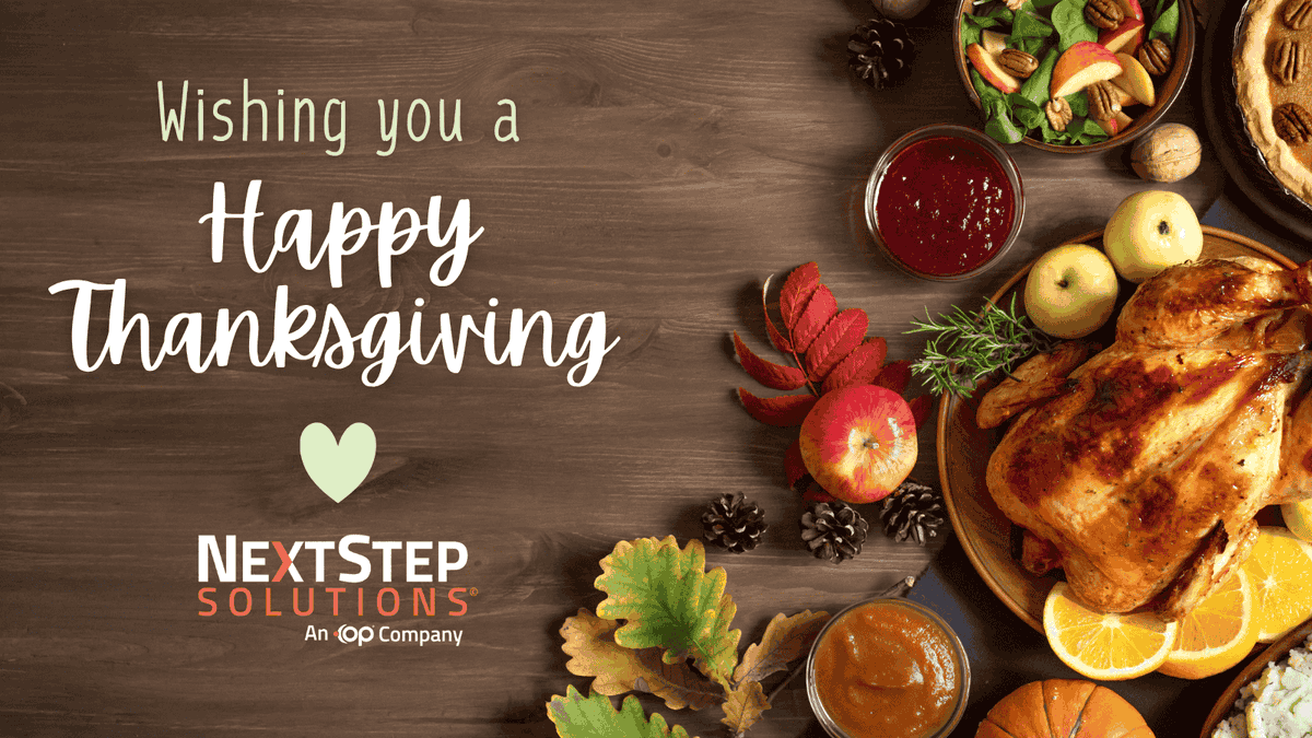 NextStepHIT's tweet photo. Happy Thanksgiving from the NextStep Team! https://t.co/hjnzMk5T90