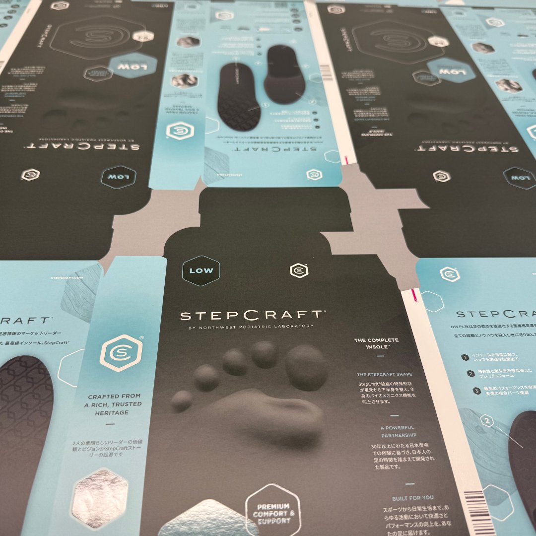 StepCraftinsole's tweet image. New and improved StepCraft packaging hot off the presses!

#stepcraft #stepcraftinsoles #insoles #podiatry #physicaltherapy