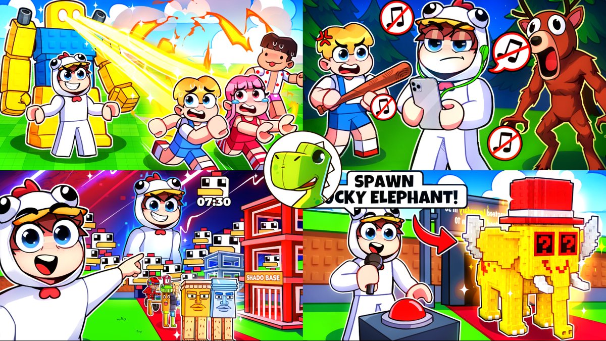 ✨ NEW ROBLOX THUMBNAILS
↗️ Thumbnails created to attract views
📩 Commissions open, contact me in DM

#Roblox #Thumbnail #Youtube #drawing