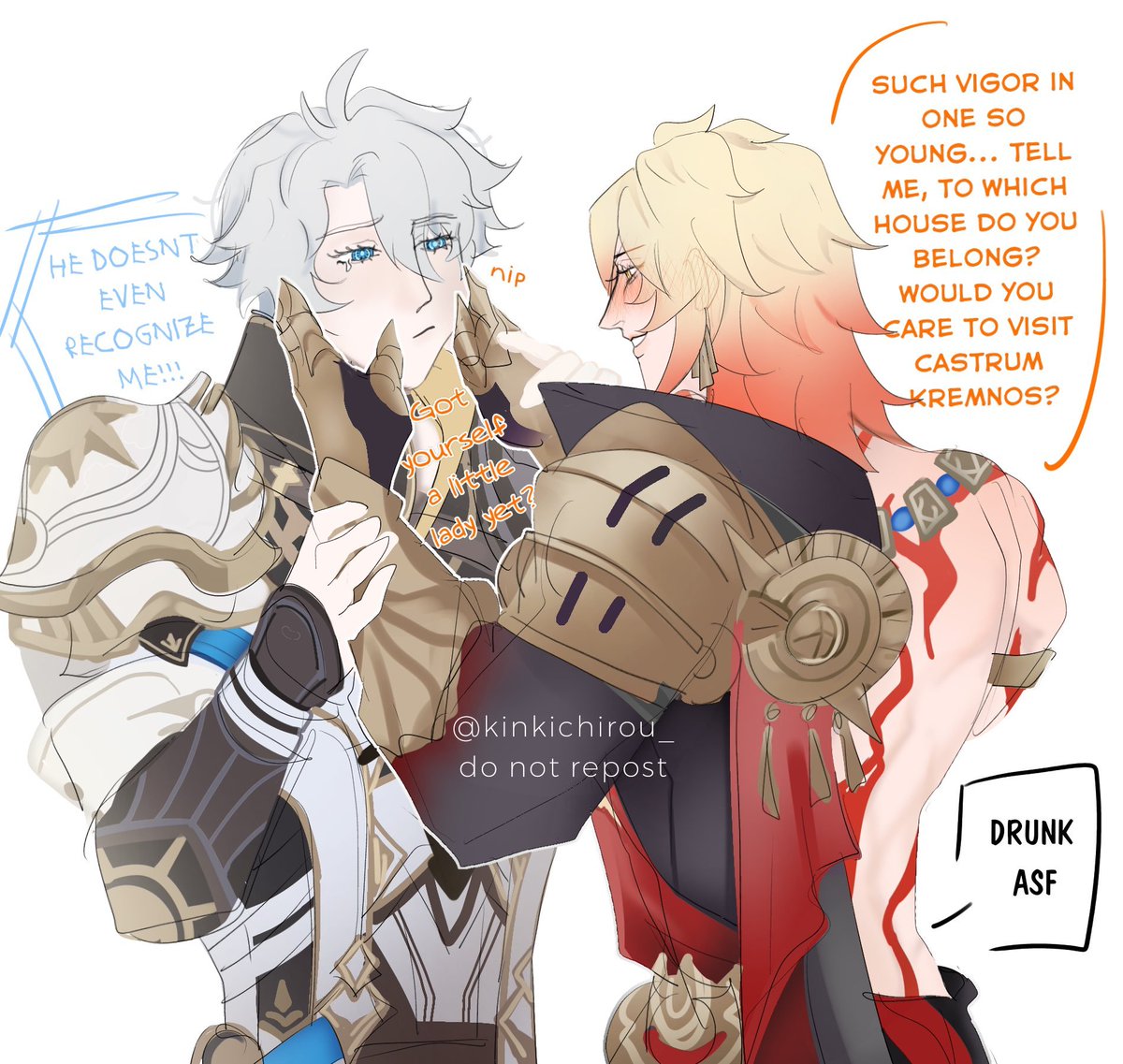 kinkichirou_'s tweet image. repost cause i love it #phaidei