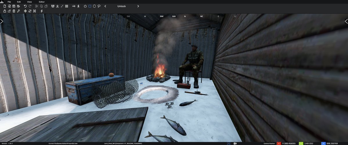 DarkmoonServer's tweet image. Gone fishing in #DayZ. If not forbidden - do it.

DarkMoon server. #mapping #editor #modding