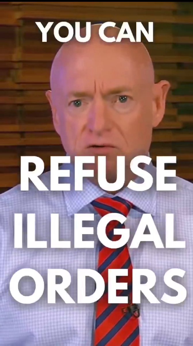 <a href="/SenMarkKelly/">Senator Mark Kelly</a> Senator: You should go after Pete Hegseth for using top secret war plans on Signal!
Anyone else would be in the Brig!