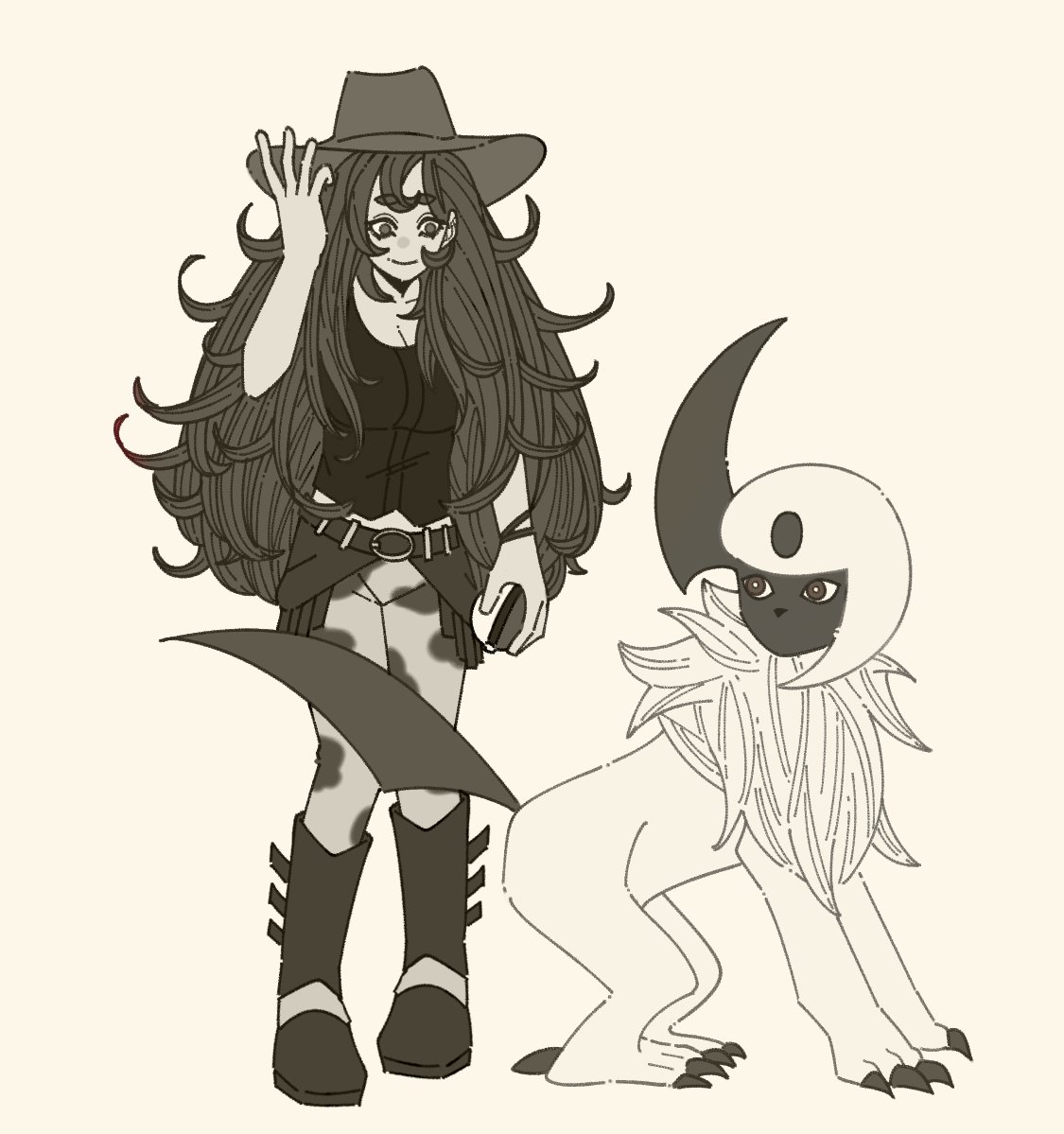 My friend Kelly as a Pokemon Trainer