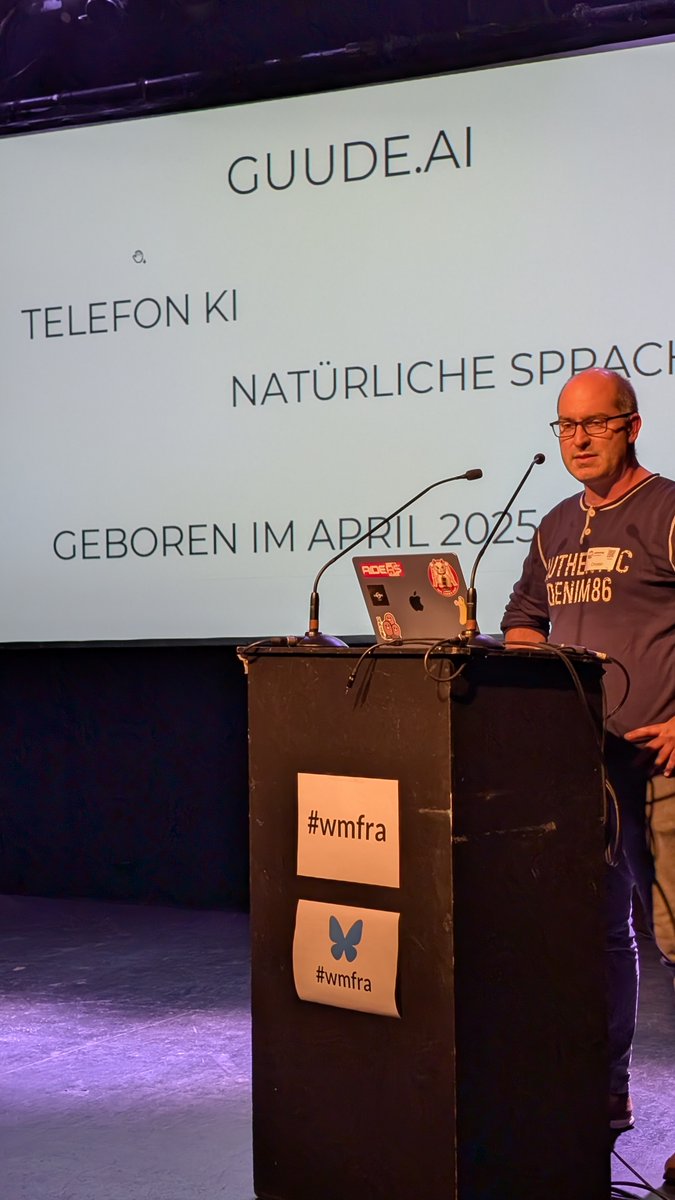 Christian Romeis – „Guude.ai” Webmontag #wmfra, Ignite,  Aufzug Nummer 3