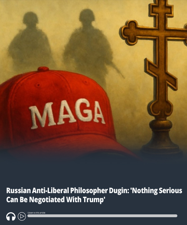 #Russian Anti-Liberal Philosopher Dugin: 'Nothing Serious Can Be Negotiated With #Trump' – Report &amp; audio here ow.ly/ybF650Xx4Ar #MEMRI