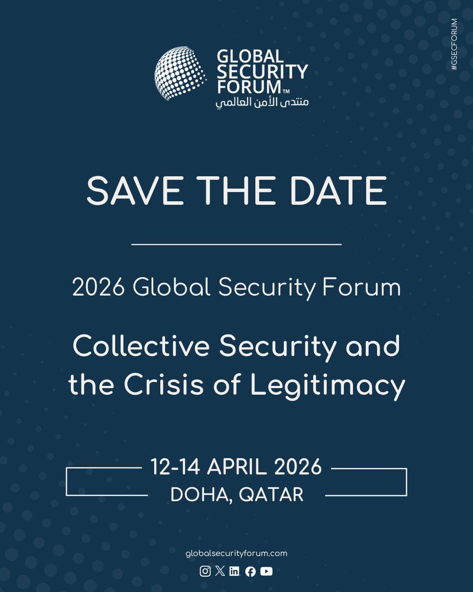 Global Security Forum tweet media