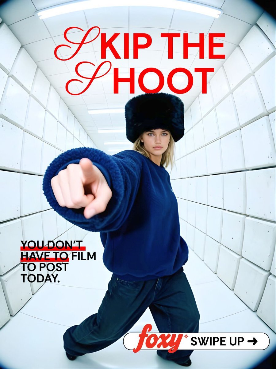 FoxyAI_'s tweet image. Doing the bare minimum but still posting like you’re booked &amp;amp; busy? Yeah… that’s Foxy. 😌 💅 
See yourself in AI — try Foxy.