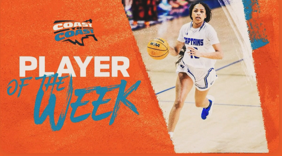 Congratulations to Madison MacKenzie (Sophomore
Guard/CNU) on being named the Coast to Coast Player of the Week!
We are so excited for and proud of you! Keep grinding! 🔥🔥
#fromthejump #gocaptains <a href="/cnuwbb/">Christopher Newport WBB</a> 
Read the article here:
c2csports.com/sports/wbkb/20…