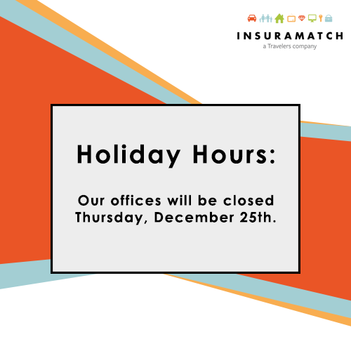 Our offices will be closed Thursday, December 25th.