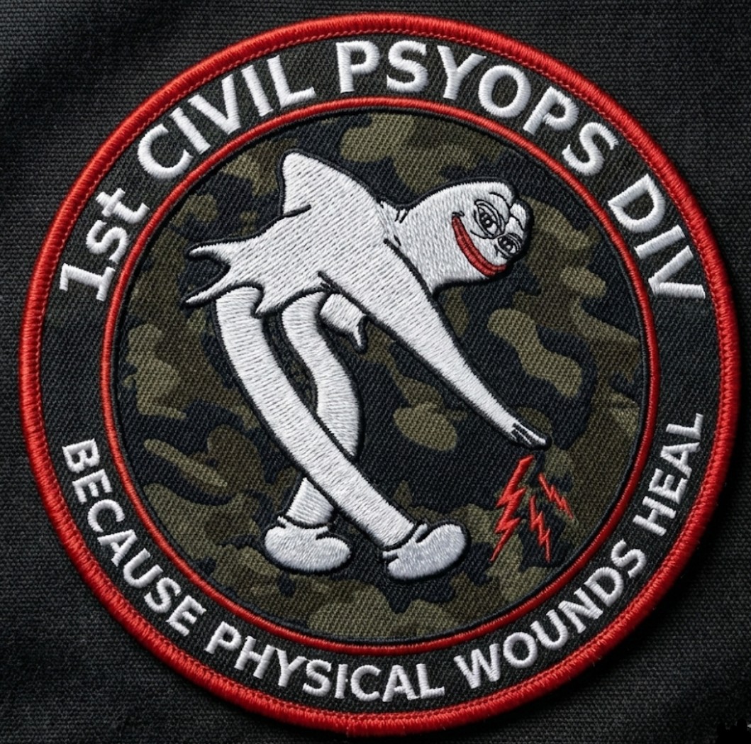 spinbased's tweet image. I&apos;m ordering a batch of these patches and recruiting all anons I come across in person.