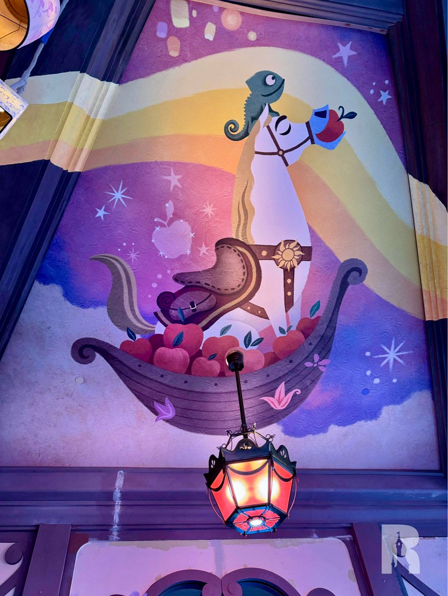 DLPReport's tweet image. ⚠️ First look inside the beautiful “Raiponce Tangled Spin” Attraction at Disney Adventure World: