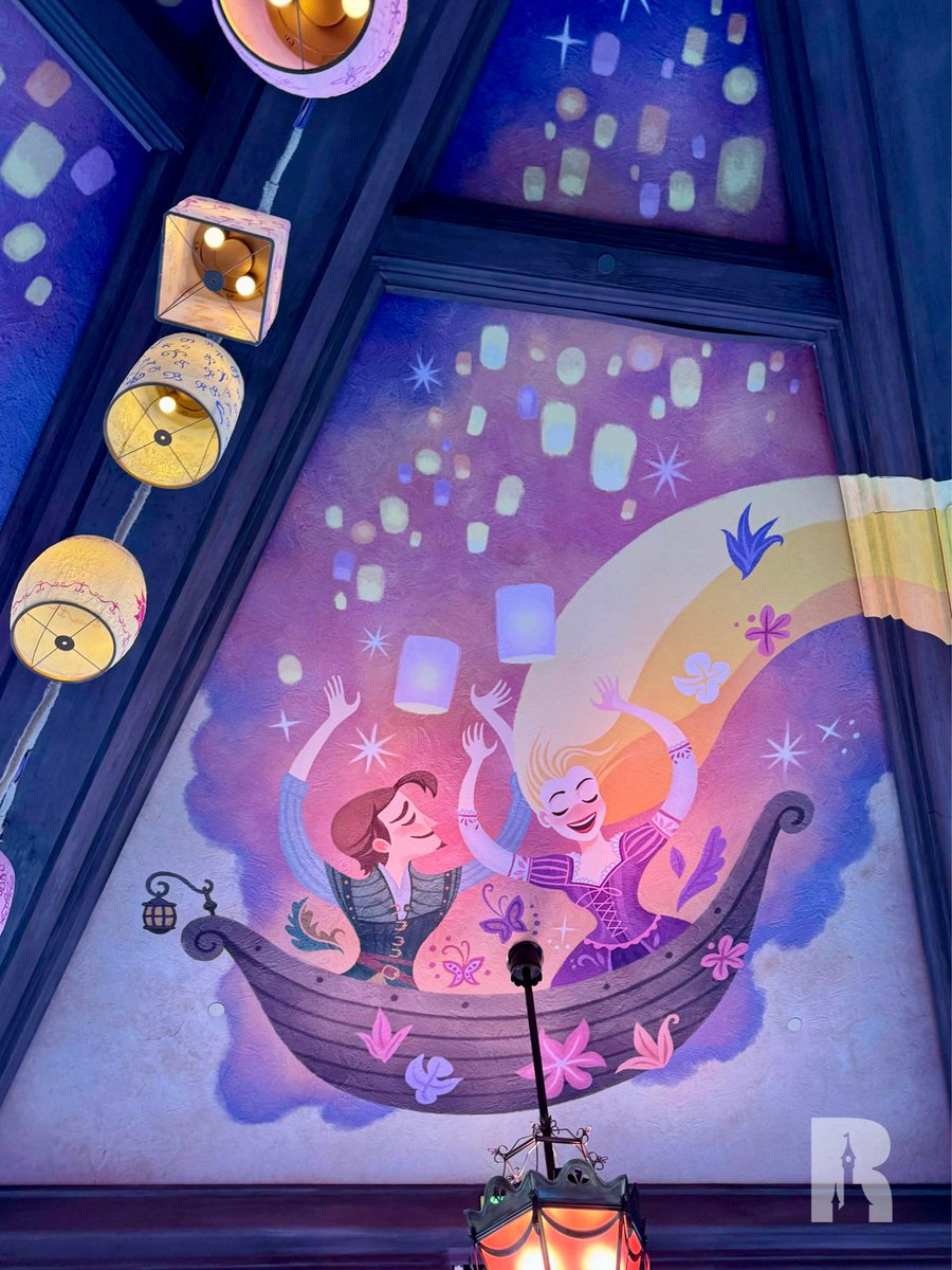 DLPReport's tweet image. ⚠️ First look inside the beautiful “Raiponce Tangled Spin” Attraction at Disney Adventure World: