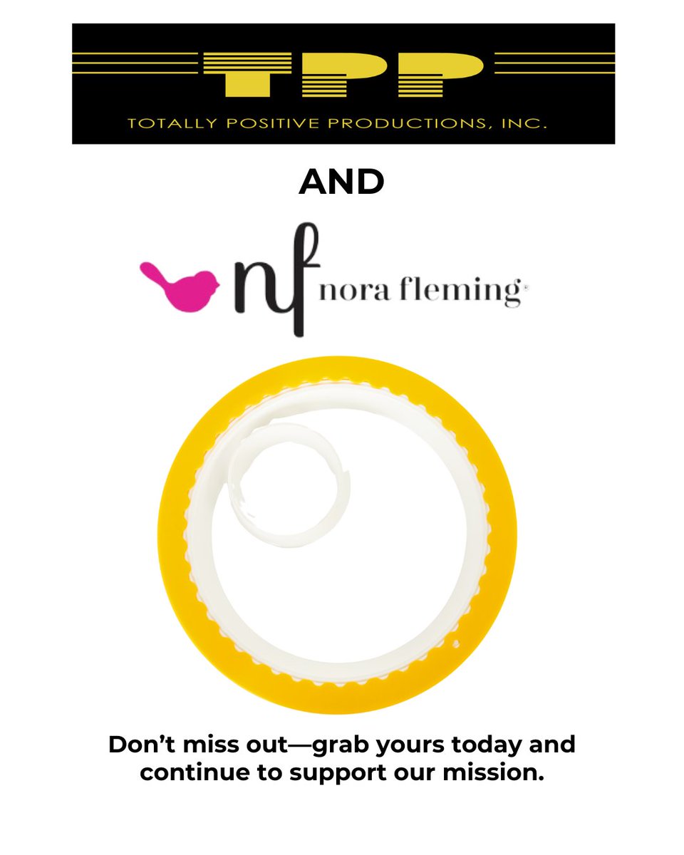 TOTALLYPOSITIVE's tweet image. Totally Positive Productions is proud to partner with Nora Fleming for the Band Together Yellow wristband.
🟡 $20.00 – Available Now!
👉 Grab yours here: norafleming.com/collections/ba…
#BandTogether #TPPImpact #SupportTheArts #YouthEmpowerment #NoraFleming #norafleming #yellowband…