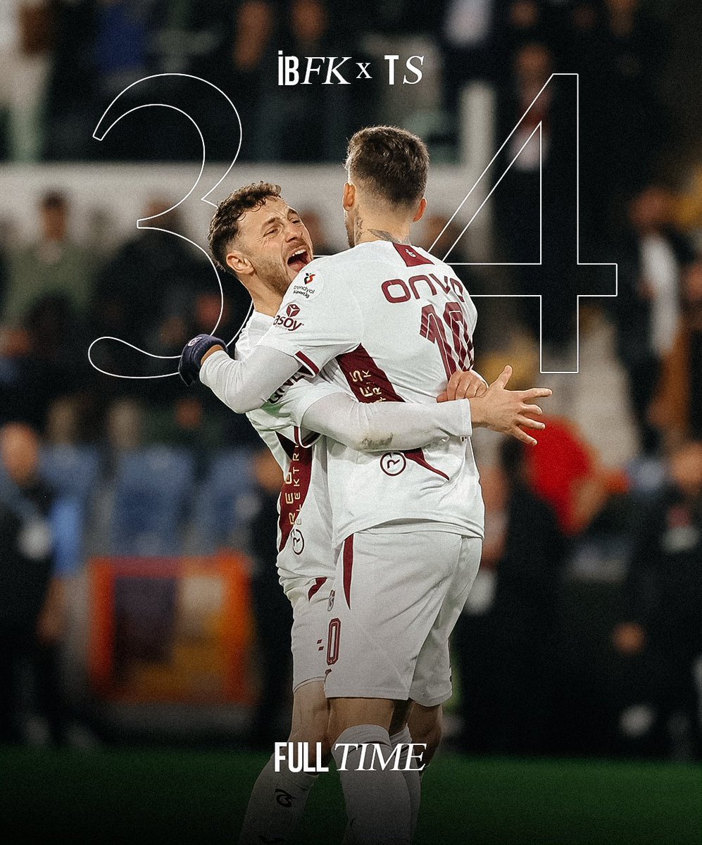 Trabzonspor bitti demeden bitmez !!!

RAMS Başakşehir 3-4 Trabzonspor #İBFKvTS