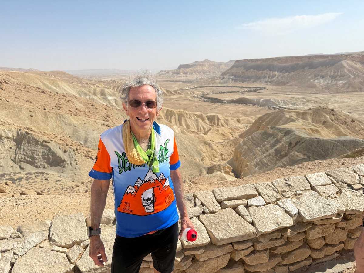 VESPAPower's tweet image. VESPA/OFM ATHLETE SPOTLIGHT: ERIC SPECTOR

Congrats to Eric Spector, age 78, for completing the 300 Mile Israel Ride from Jerusalem to Eliat! 
Eric is an experienced ultra-athlete who embodies the spirit of perseverance, resilience, and inspiration. When your OFM performance fat…