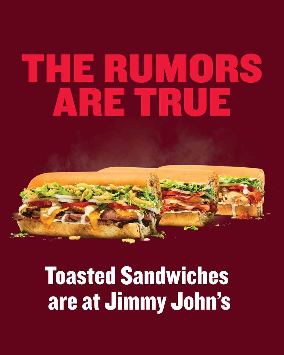 KRDO_13's tweet image. Bring Some Heat To Your Lunch with a Jimmy John&apos;s Toasted Sub! Visit one of your Southern Colorado Jimmy John&apos;s locations for lunch today! locations.jimmyjohns.com/co/coloradospr…  
#sponsoredcontent