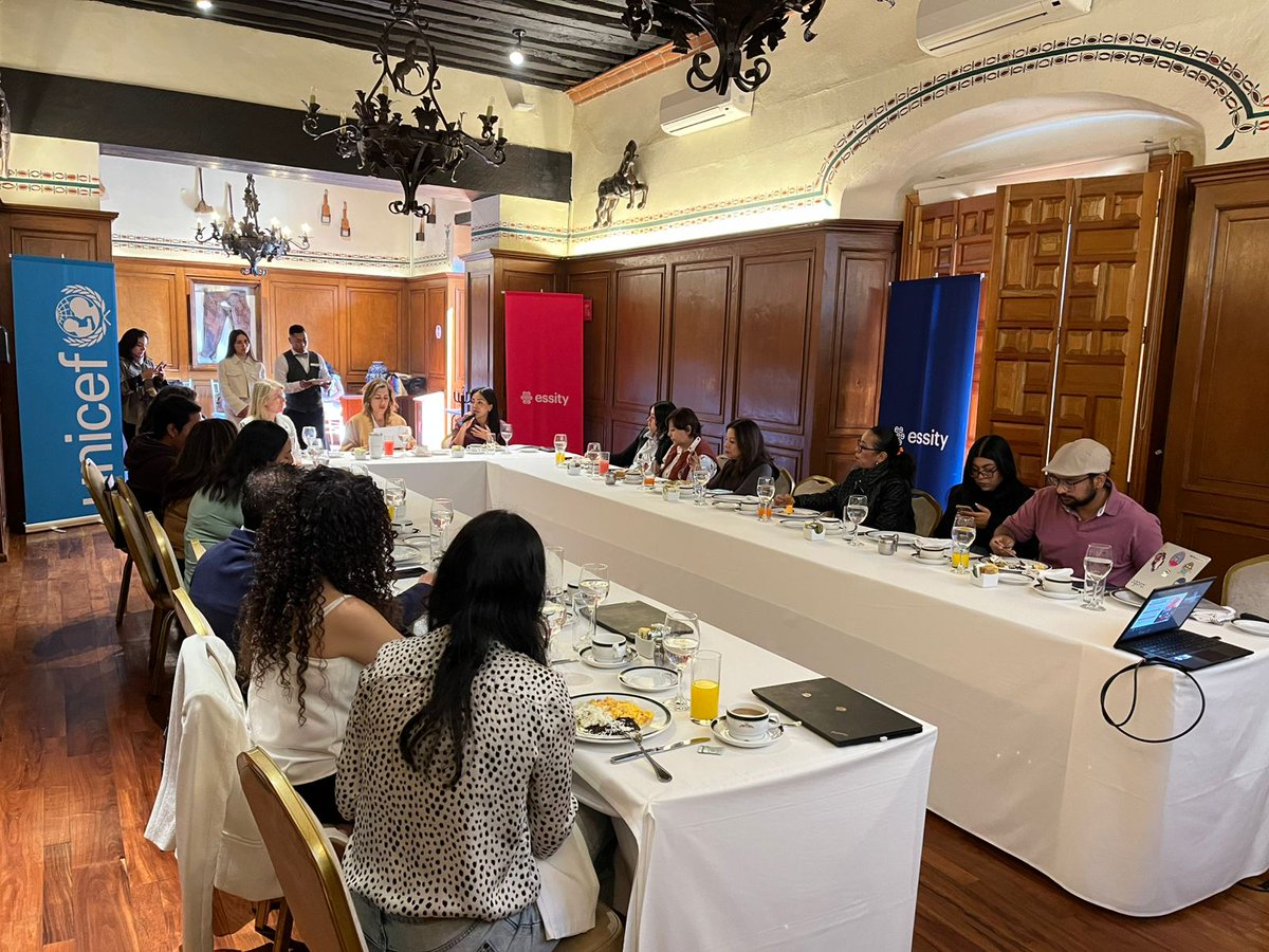 Essity y UNICEF México presentaron los avances de su alianza “La Higiene es Nuestro Derecho” que, desde hace seis años, ha impulsado acciones de saneamiento, higiene y salud menstrual, beneficiando a más de 220,000 estudiantes y 500 docentes en escuelas de México. 

#EssityMx