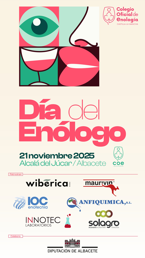 El Colegio de Enología de Castilla-La Mancha celebra su ‘día grande’ recordando la lucha contra el intrusismo profesional. Léalo en revistaenologos.es
