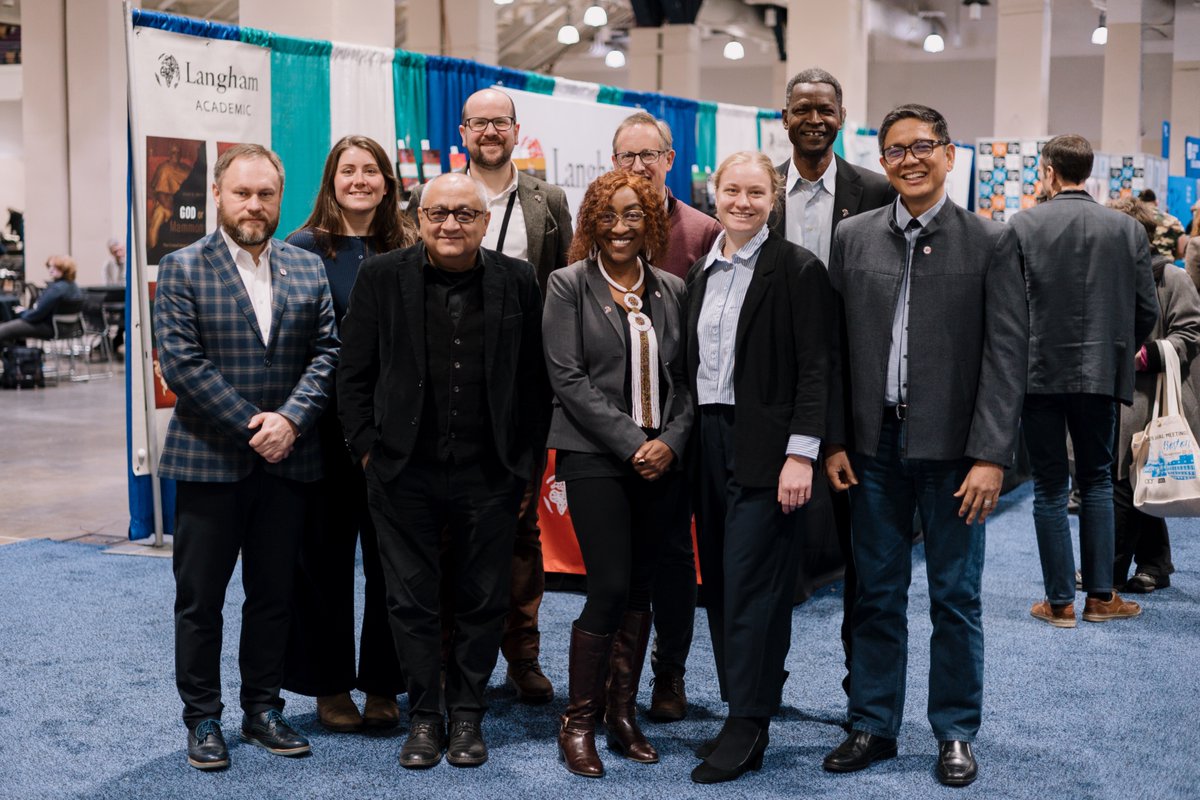 langhampub's tweet image. A glimpse of our publishing team you can meet at #sblaar25 this year! Thankful for the opportunity to introduce a wide range of rigorous, biblically faithful resources from the global theological community and to catch up with Langham authors and friends.