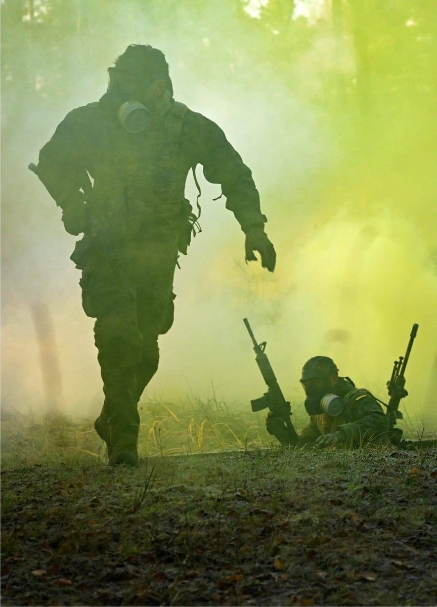 🌙#Buenasnoches. La Brigada «Almogávares», #paracaidistas ha participado en el "9th Annual Best Sniper Team Competition" 🎯 en el Campo de Maniobras de Grafenwoehr #Alemania con un equipo de tiradores de precisión de la Compañía de Reconocimiento Avanzado, junto a representantes