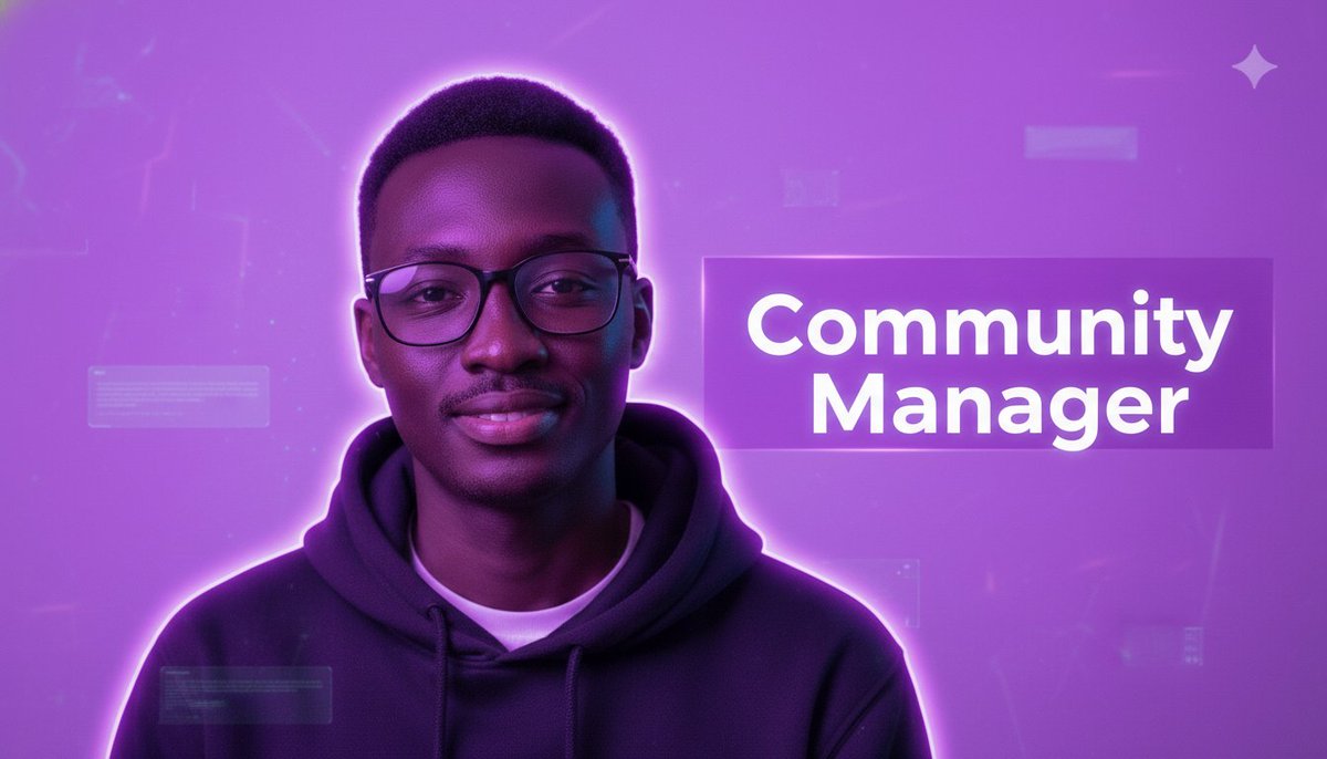 Mandela349689's tweet image. WHAT YOU NEED TO KNOW ABOUT COMMUNITY MANAGER

Becoming a Community Manager isn’t about “chatting in groups”  it’s strategy, structure, and consistency.

Here’s the practical roadmap anyone can follow to grow in Web3 as a CM:

1. Master communication
Clear, friendly, timely…