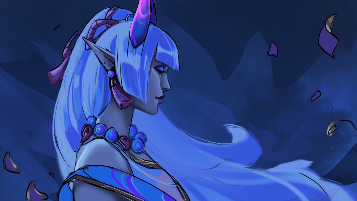 noctysart's tweet image. Which one should I finish first?