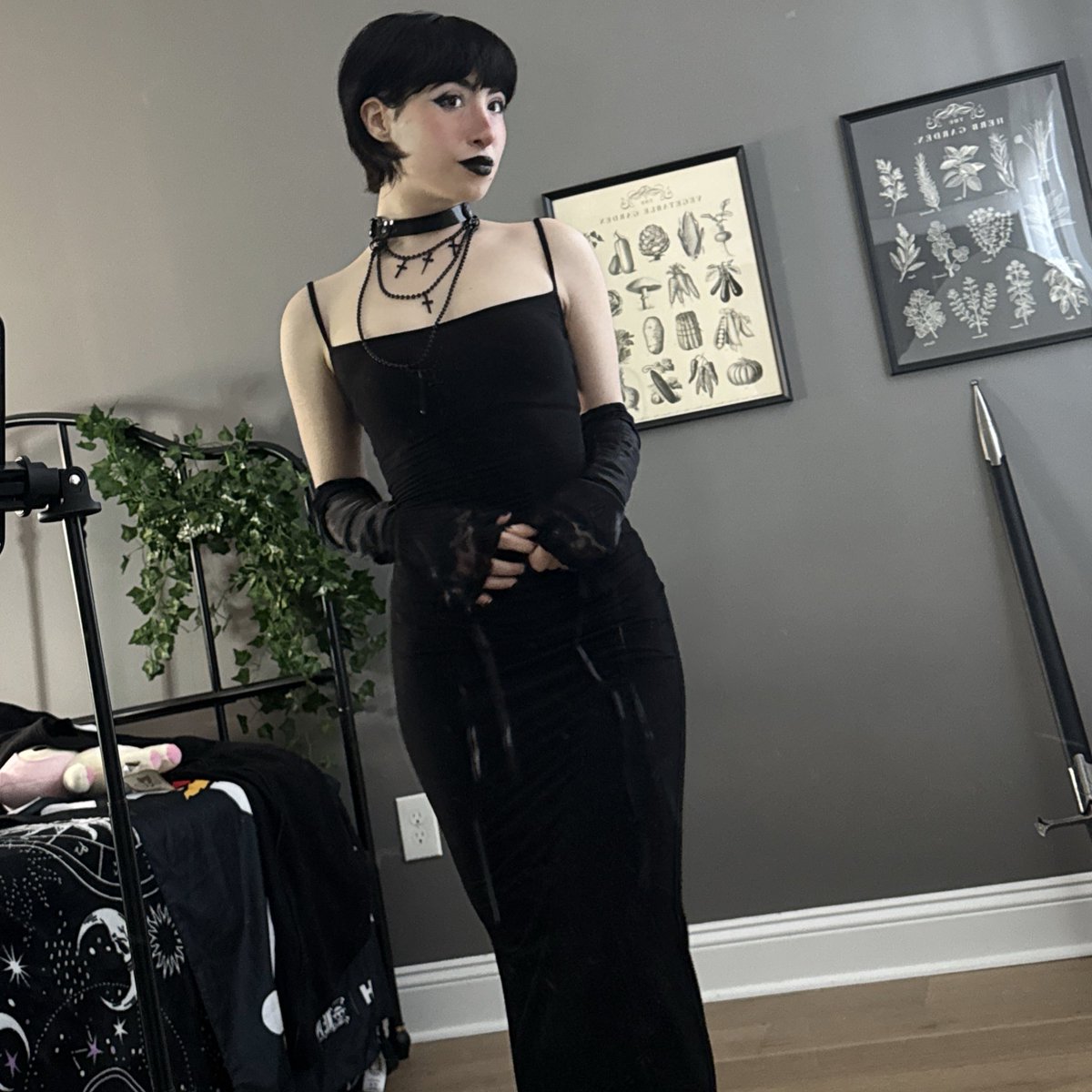 smiling bc this is my favorite dress :}