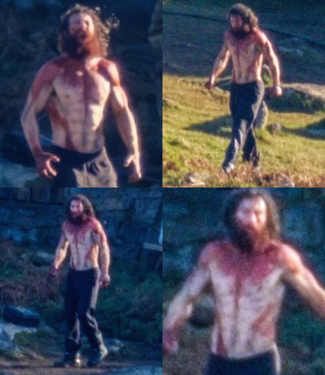 Aaron Taylor-Johnson on the set of Robert Eggers 'Werwulf'

Now we're are talking.