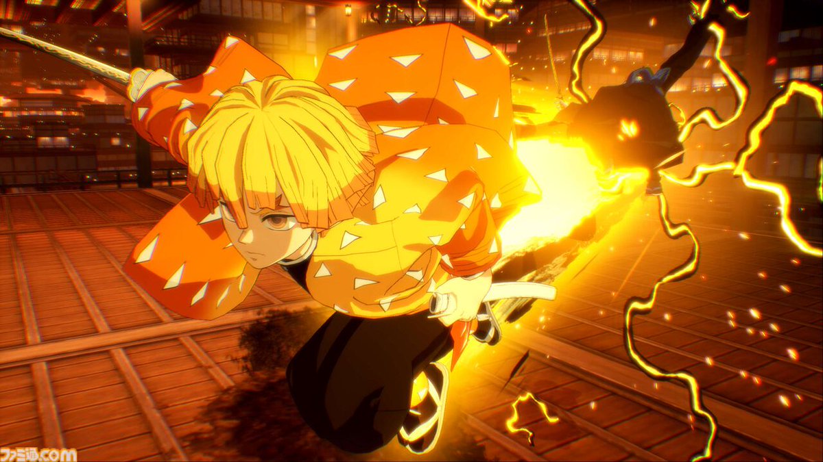 『鬼滅の刃 ヒノカミ血風譚2』に我妻善逸（無限城編）が参戦！ DLCキャラクターパックが12月2日に配信決定
famitsu.com/article/202511…

大迫力のアクションが見られる紹介映像も公開。また、第3弾追加キャラ・猗窩座（無限城編）のイラストもあわせて発表されている。