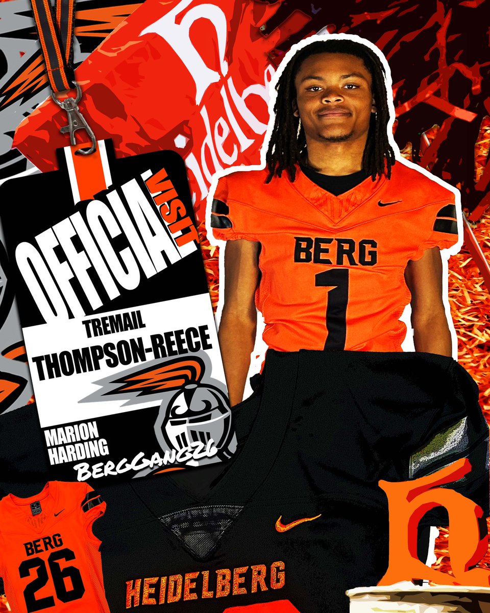 Tre_mail7's tweet image. After a great visit i’m blessed to receive my 3rd offer from Heidelberg University!! Thank you @gabrielmarks_06 For the opportunity!! 

@CoachWestler @CoachSlater25 @HHSPresidentsFB