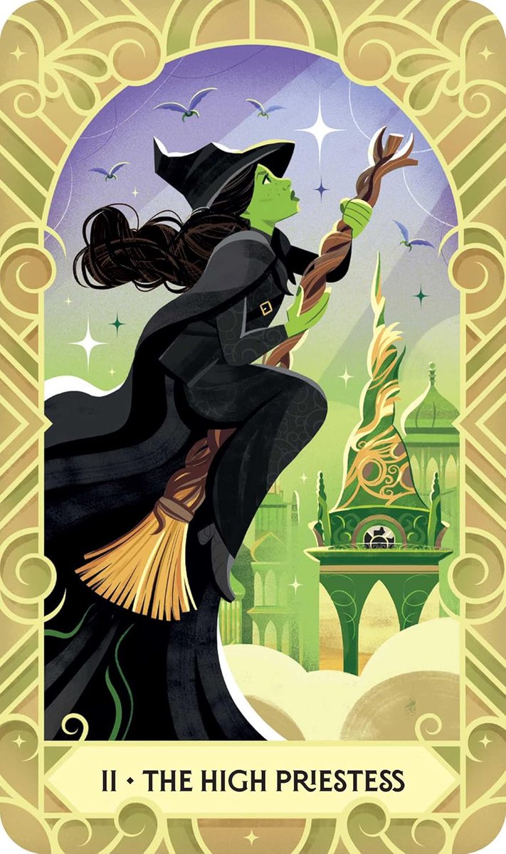 GlindaGrande_'s tweet image. I’ve been waiting for the Wicked tarot forever and it’s finally supposed to drop this week!!!!